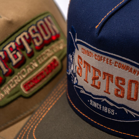 Kappe Stetson - Trucker Cap - Cowboy Coffee - 52