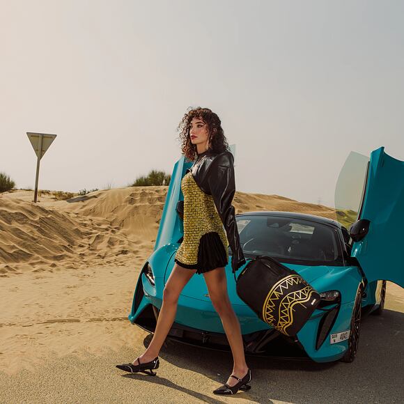 Rucksack Sprayground - That Gold Drap Backpack