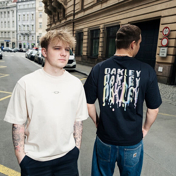 Oakley T-shirt - Stacked Metal Tee - Mist