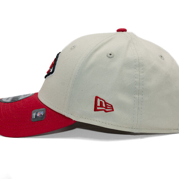 Kappe New Era - NFL Wordmark 9FORTY - Kansas City Chiefs - Cream / Team Color