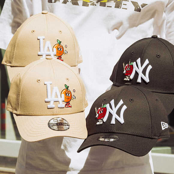 Kinder Kappe New Era - MLB Icon 9FORTY - NY Yankees - Black / White