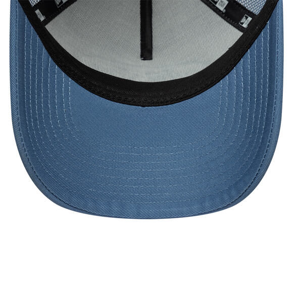 Kinder Kappe New Era - Branded Oval Patch 9FORTY A-Frame Trucker - Blue / White