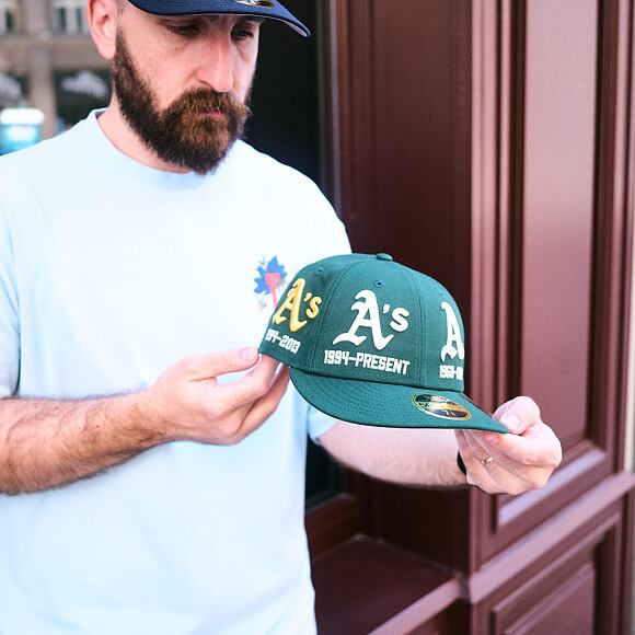 Kappe New Era - MLB IMAGE DROP All-Over 59FIFTY Low Profile - NY Yankees - Navy