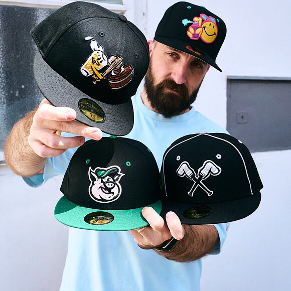 Kappe New Era - MiLB Theme Nights 59FIFTY - Kannapolis Cannon Ballers - Team Color