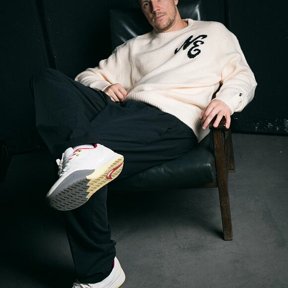 Strickpullover New Era - Branded Knit Sweater - Cream