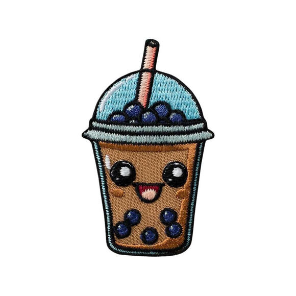 Bügelbild Monoquick - Bubble Tea 6,4 x 3,9 cm