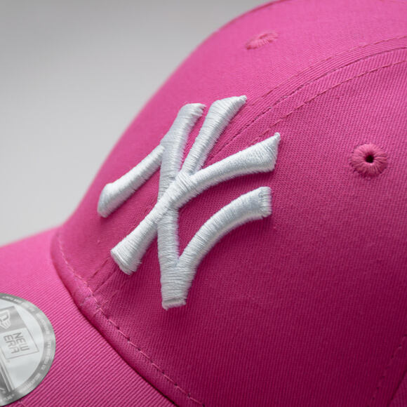 Kinder Kappe New Era - MLB Essential 9FORTY - NY Yankees - Hot Pink / White