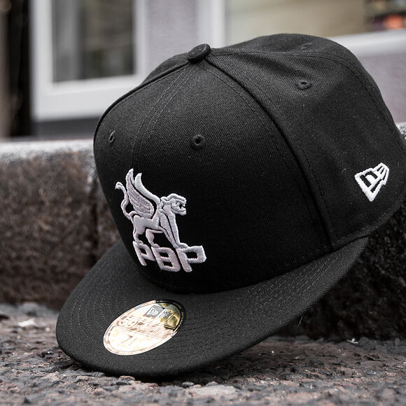 Kappe Prague Black Panthers 2017 59FIFTY Schwarz/Weiß