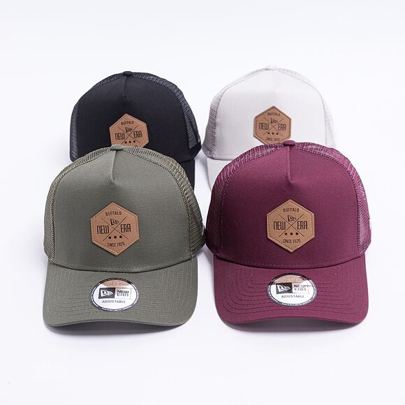 Kappe New Era - Heritage Patch 9FORTY Trucker - Black