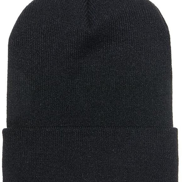 Mütze Yupoong Heavyweight Long Beanie Black