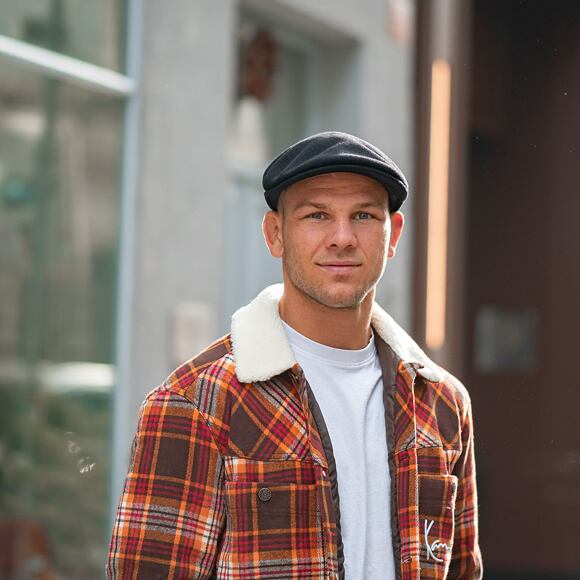 Kangol - 504 Kangol Cap Flatcap - Black