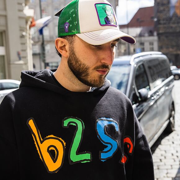 Kappe Capslab - Trucker Batman - Joker v.3 White Trucker White / Purple