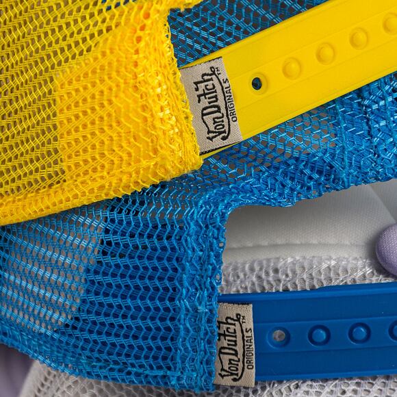 Kappe Von Dutch Trucker Tampa Foam White/Yellow