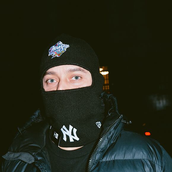 Sturmhaube New Era - World Series Patch Balaclava - NY Yankees - Black