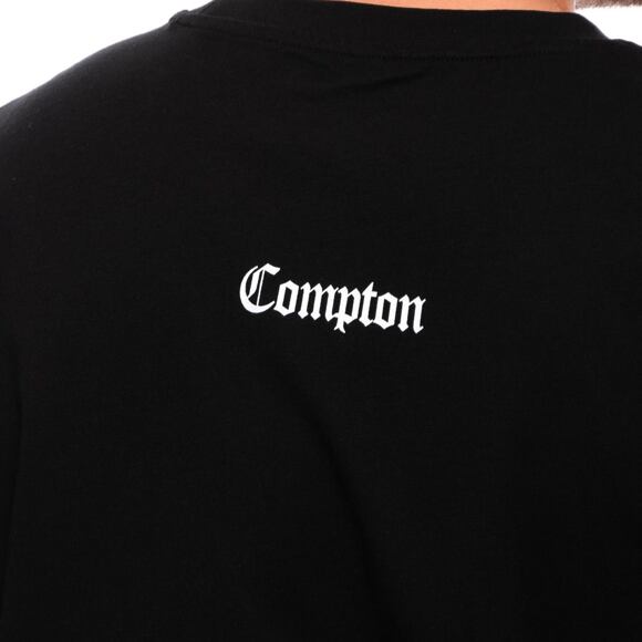 T-Shirt Mister Tee Compton Tee Black