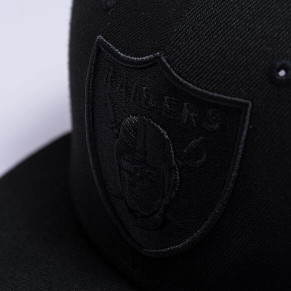 Kappe New Era - NFL Black on Black 59FIFTY - Las Vegas Raiders - Black