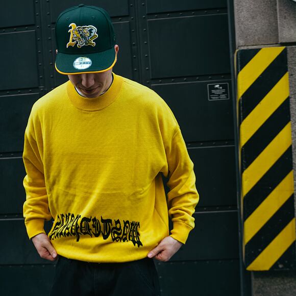 Strickpullover Wasted Paris Sweater WP Reverse Kingdom Black/Gold