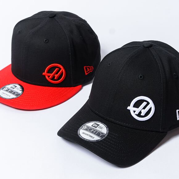 Kappe New Era - F1 Flawless 9FORTY - Haas Formula 1 - Black