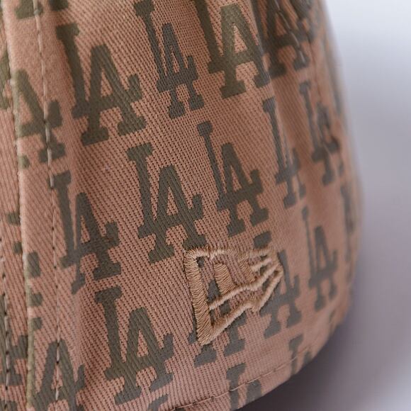 Kappe New Era - 9FORTY Team Monogram - LA Dodgers - Camel
