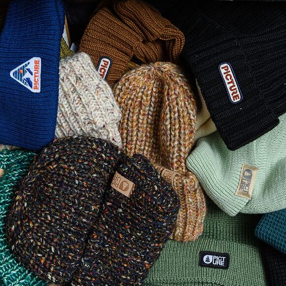 Mütze Picture Birsay - Dark Stone