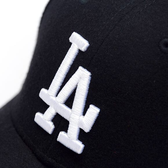 Kappe New Era - 9FORTY MLB Melton Medium - LA Dodgers - Black / White