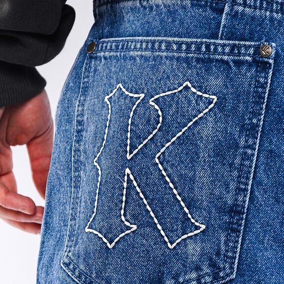 Hose Karl Kani TucStraight Leg Denim Pants vintage indigo