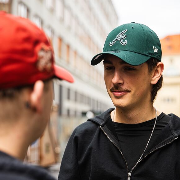 Kappe New Era - 9FORTY MLB Seasonal WS - Atlanta Braves - Green