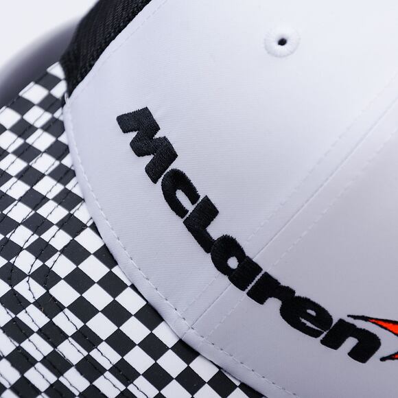 Kappe New Era - F1 Checkered Visor 9FIFTY Original Fit - Mclaren Racing - White