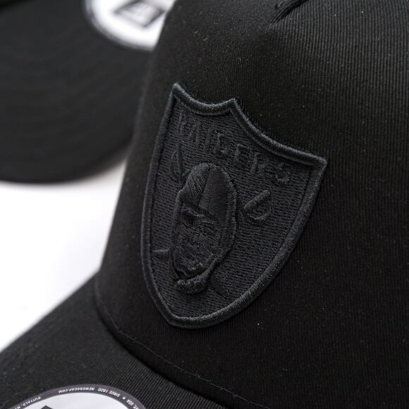 Kappe New Era - NFL League Essential 9FORTY A-Frame - Las Vegas Raiders - Black