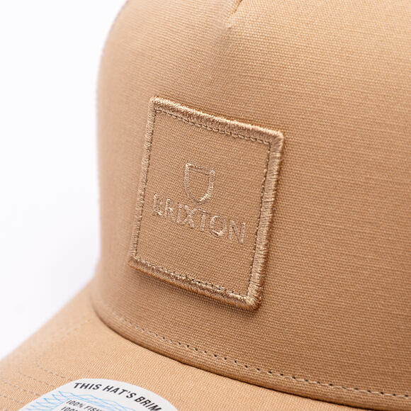 Kappe Brixton - Alpha Block X C Mp Mesh Cap - Sand/Sand