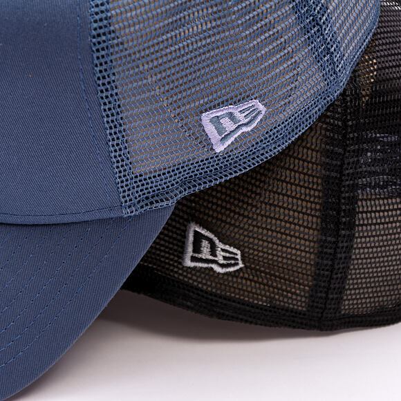 Damen Kappe New Era - MLB League Essential 9FORTY Trucker - LA Dodgers - Muted Indigo / Lavende