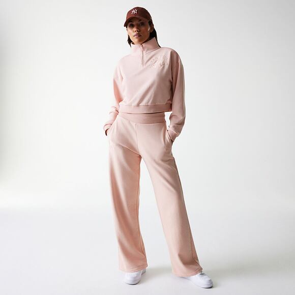 Damen Trainerhose New Era - MLB Tonal Straight Sweatpants - NY Yankees - Light Pink