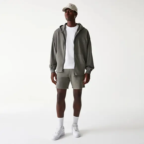 Pullover New Era - NBA Washed Full-zip - LA Lakers - Grey