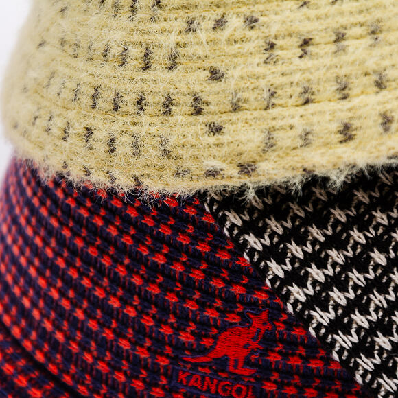 Kangol - Meeting Point Lahinch Bucket - Butter Chiffon/Charcoal