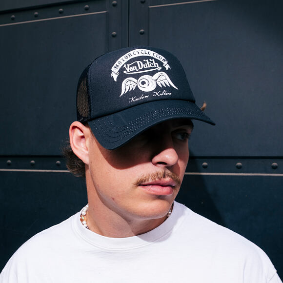 Kappe Von Dutch - Trucker - VD MC - Dark Grey