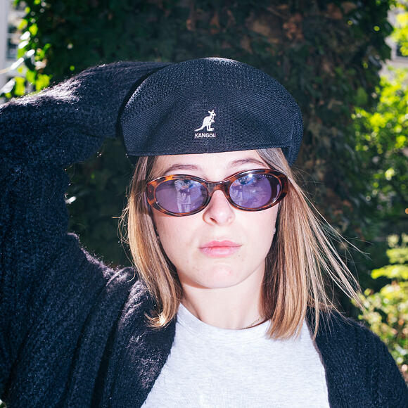 Kangol - Tropic 504 Flatcap - Black