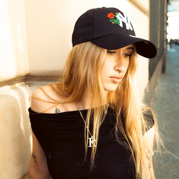 Damen Kappe New Era - MLB Roses 9FORTY - NY Yankees - Black