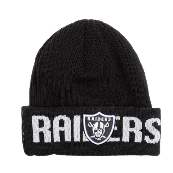 Mütze New Era - NFL Wordmark Beanie - LAs Vegas Raiders - Black
