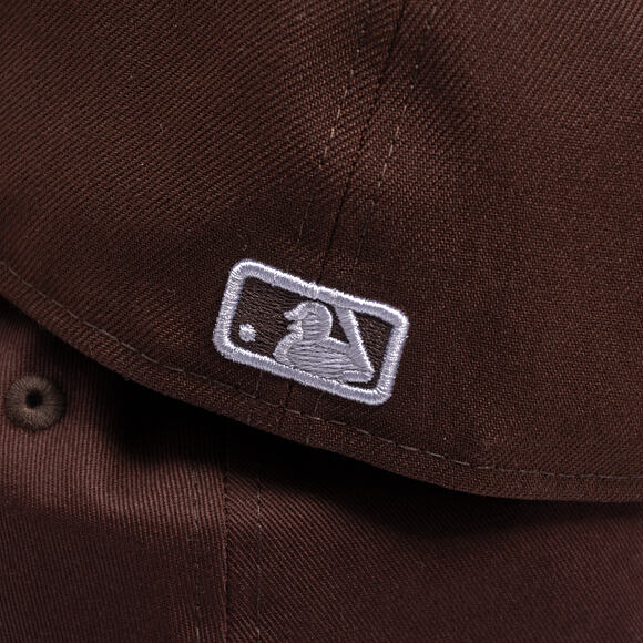 Kappe New Era - MLB Seasonal 59FIFTY - Atlanta Braves - Burnt Wood - Brown