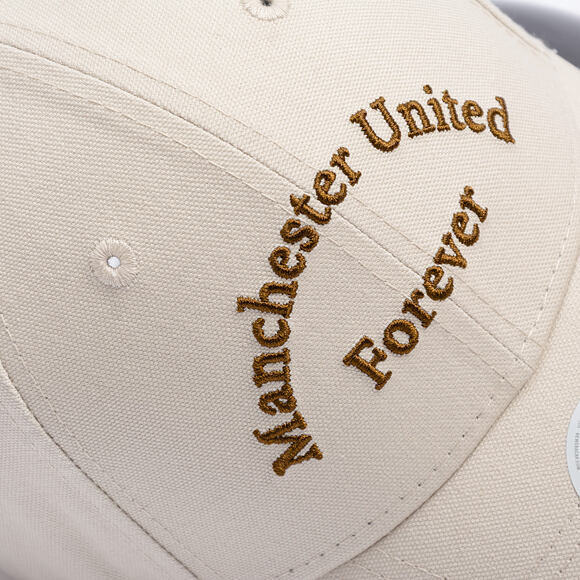 Damen Kappe New Era -  Wordmark 9FORTY - Manchester United FC - Chestnut Brown