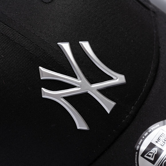 Kappe New Era - MLB Metallic 9FORTY - NY Yankees - Black
