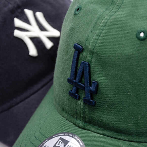 Kappe New Era - MLB Washed Script 9TWENTY - LA Dodgers - Cilantro Green