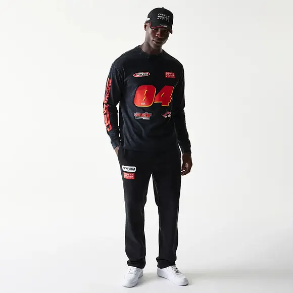 Langarmshirt New Era - F1 Graphic Longsleeve - Red Bull F1 - Black
