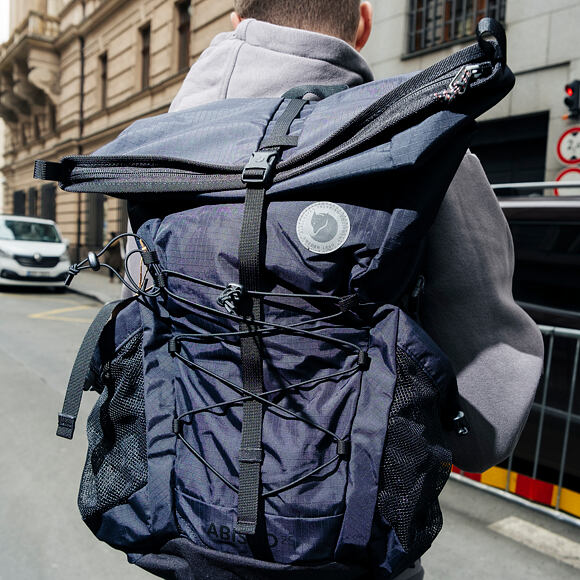 Rucksack Fjällräven - Abisko Hike Foldsack - Black