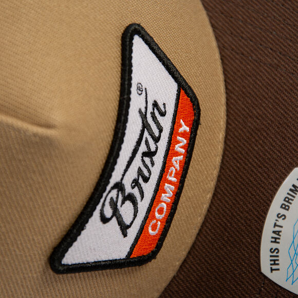 Kappe Brixton - Linwood MP Snapback - Sand/Pinecone Brown
