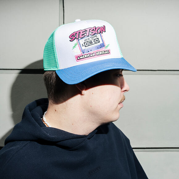 Kappe Stetson - Trucker Cap - - Mix Tape - 28