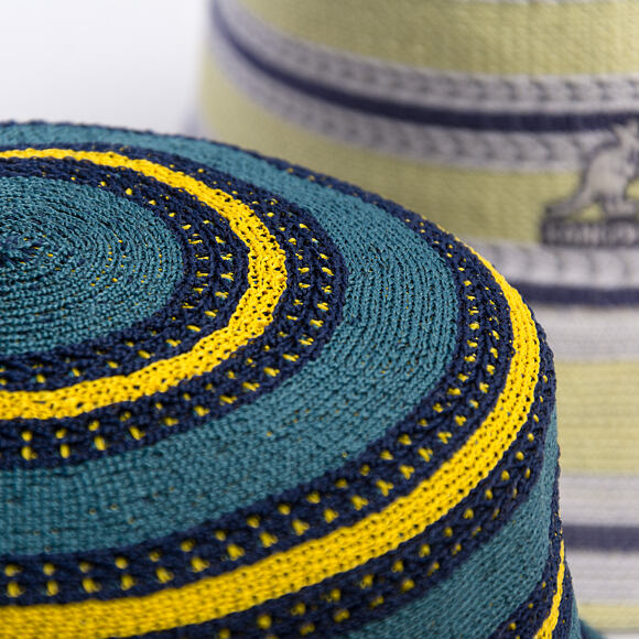 Hut Kangol - Tropic Resort Stripe Lahinch - Celestial Teal Multi