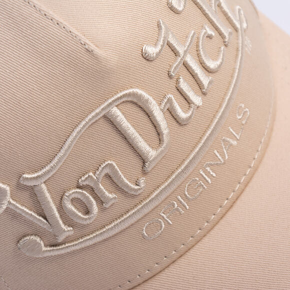 Kappe Von Dutch - Trucker - Originals Logo Beige