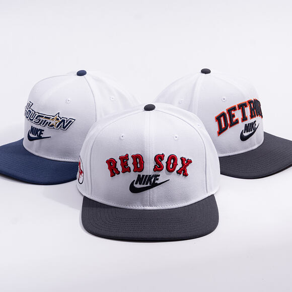 Kappe Nike - Cooperstown Dri-Fit Pro - Boston Red Sox - White 10A/Pitch Blue 4FA