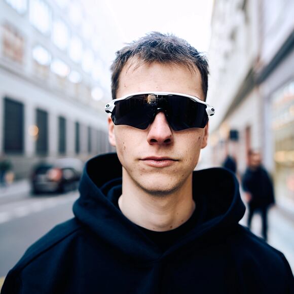 Sonnenbrille Oakley - Radar Ev Path - Prizm Black Polarized/Polished White